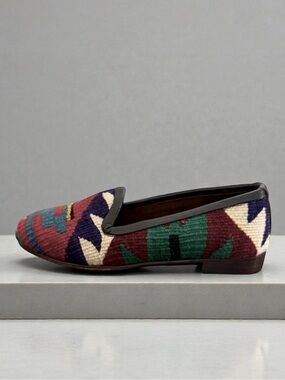 RES IPSA Kilim Marrakech Atelier Multi-Color loafers Size 7